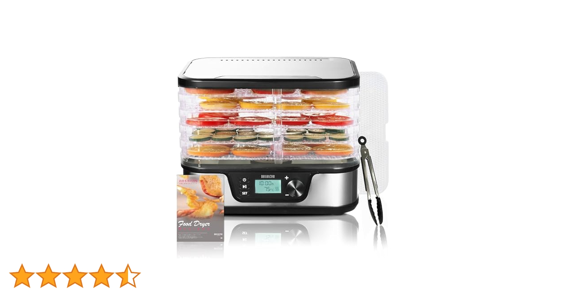 BelleLife フードドライヤー 1500W★ Amazon.co.jp: BelleLife フードドライヤー 食品乾燥機